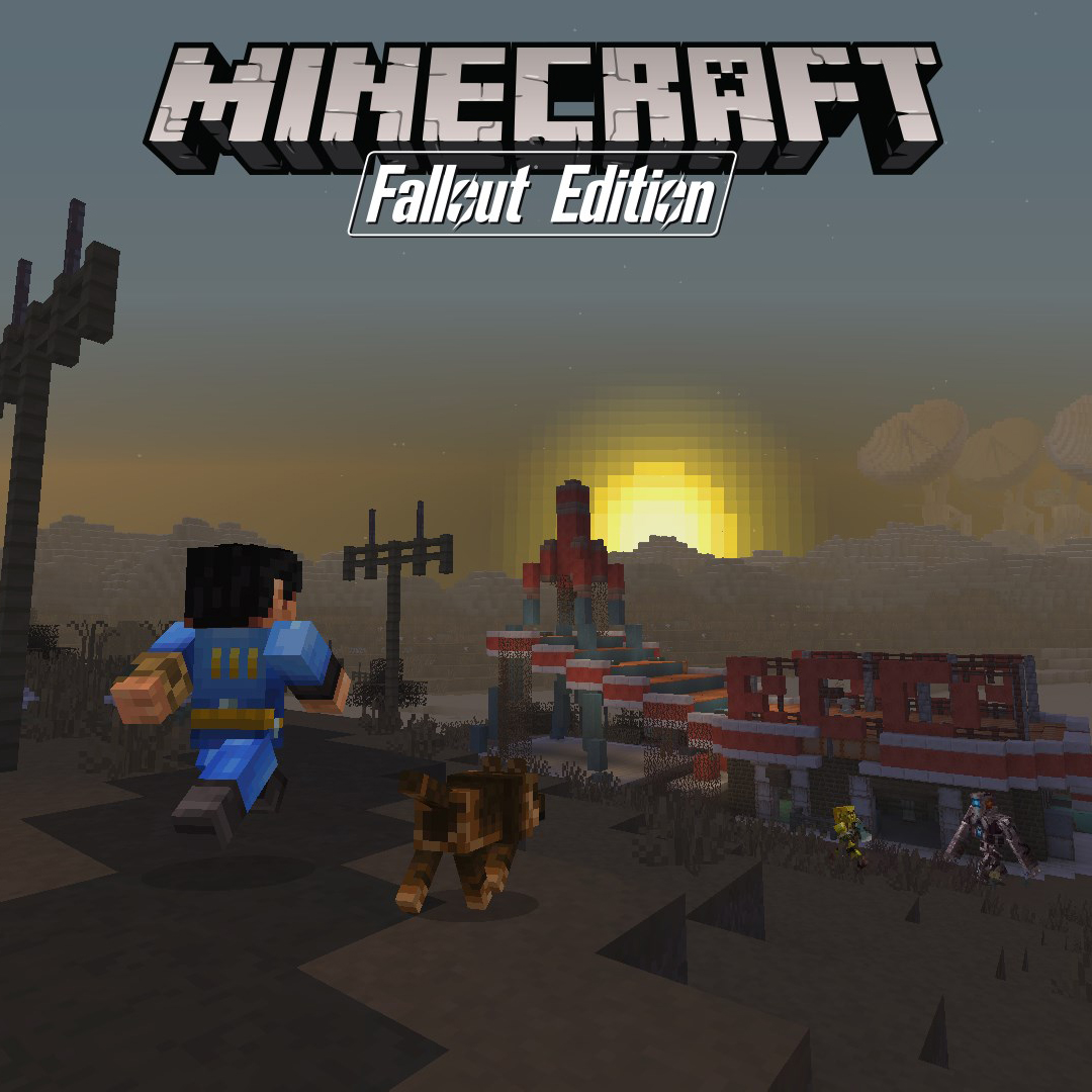Minecraft: микс Fallout DLC XBOX ONE / SERIES X|S 🔑