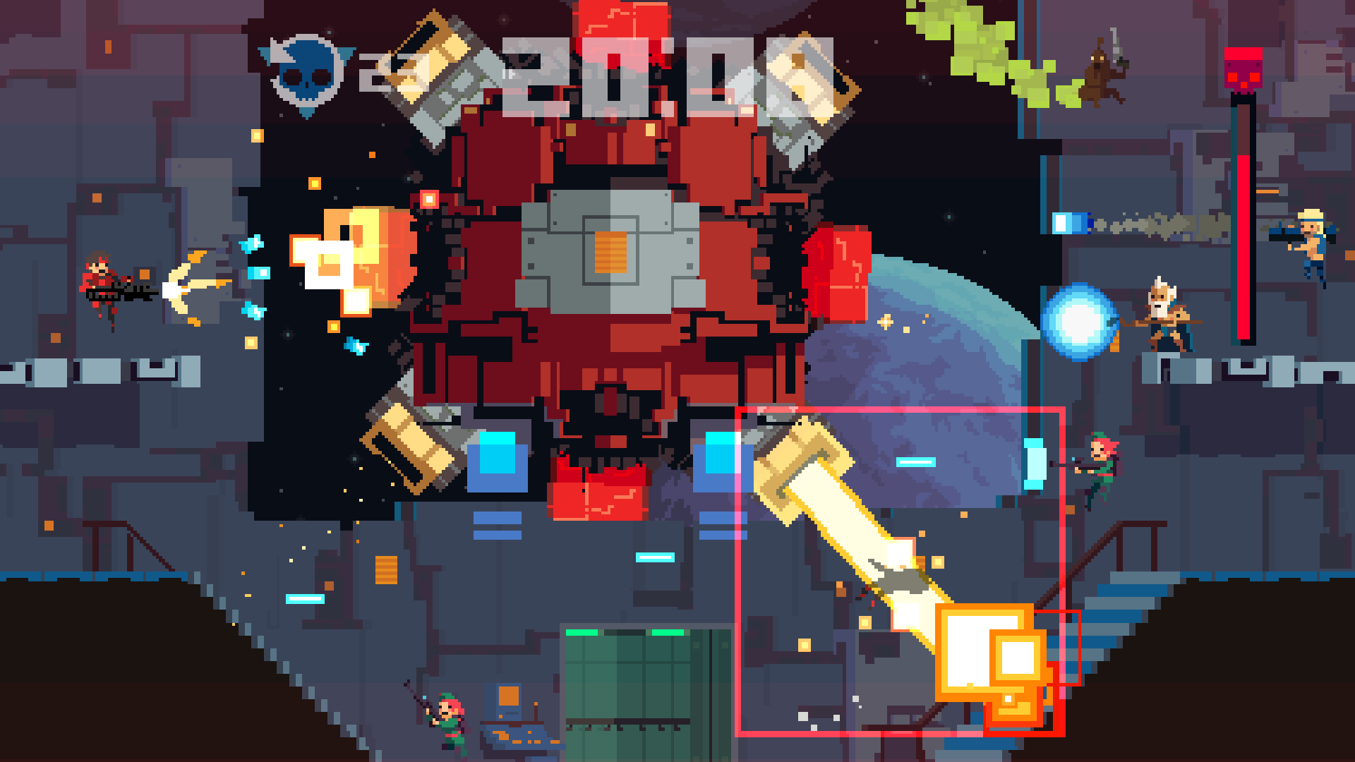 Super timing. Super time Force Ultra PS Vita. Time Force игра. Тайм Форс 2. Космонавт игра пиксельная.