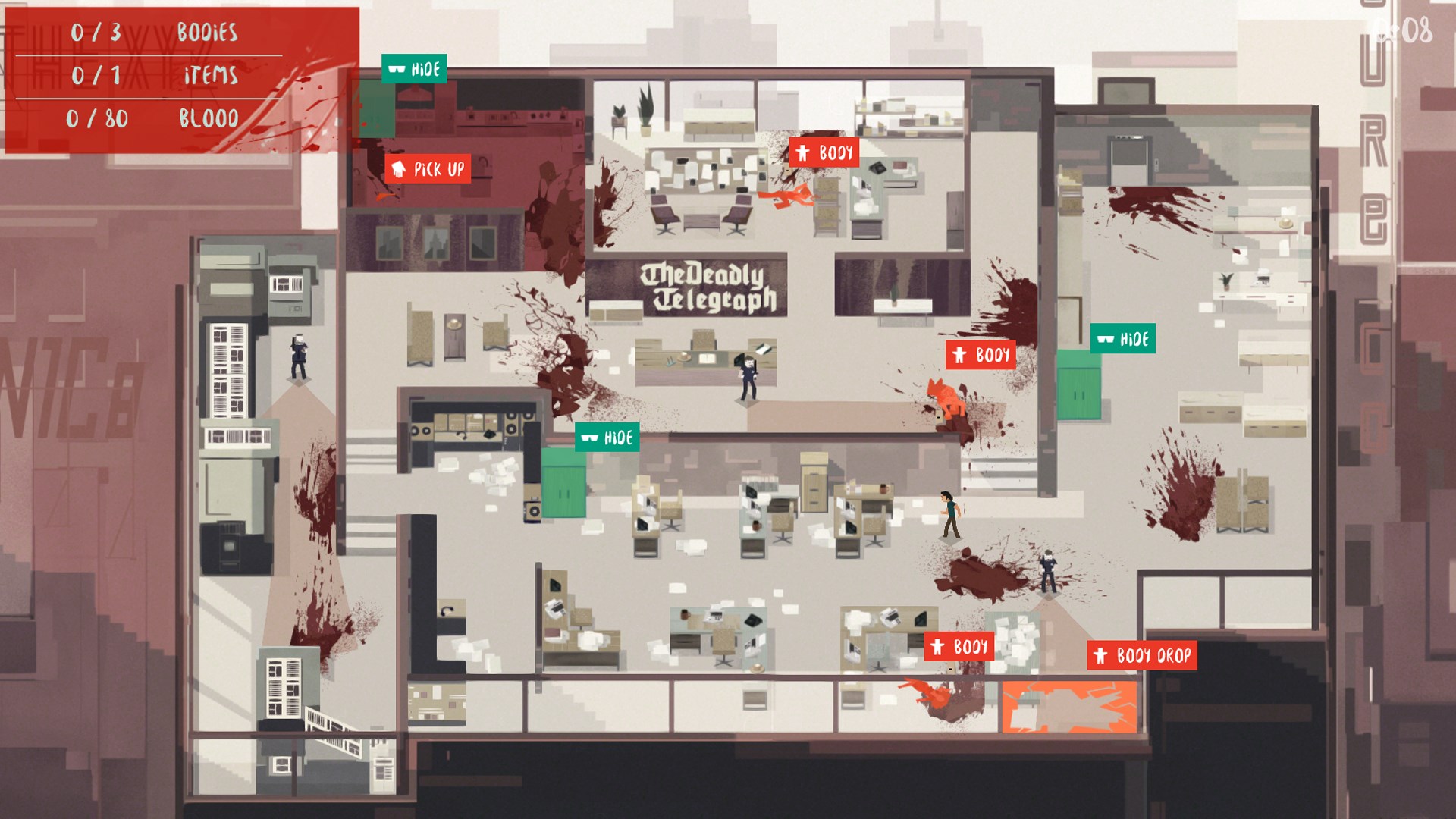 Hidden bodies. Serial Cleaner геймплей. Serial Cleaner ps4. Serial Cleaner IOS.