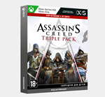 ✅ASSASSIN´S CREED TRIPLE PACK 3в1 XBOX X|S КЛЮЧ🔑