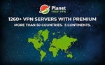 🌍Planet VPN Премиум 6 Mесяцев Работает в России и СНГ