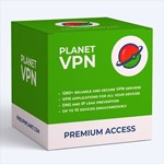 *Planet VPN Премиум 6 Mесяцев Работает в России и СНГ