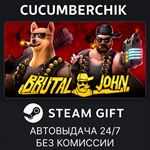 BRUTAL JOHN 2*STEAM GIFT AUTO*RU/УКР/КЗ/СНГ