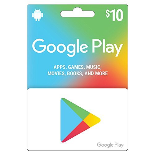 Buy Google play gift card 10$ and download