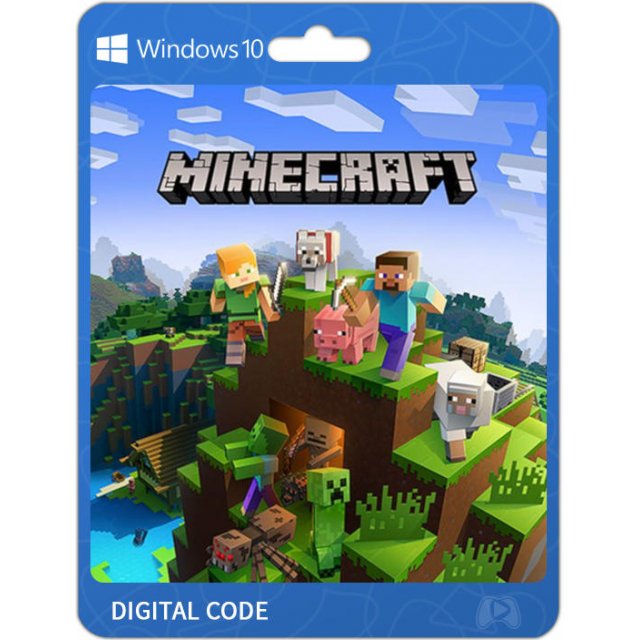 Minecraft Java & Bedrock Edition Windows 10 [Digital Code] 