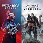🌍 Assassin’s Creed Valhalla +Watch Dogs: Legion XBOX🔑