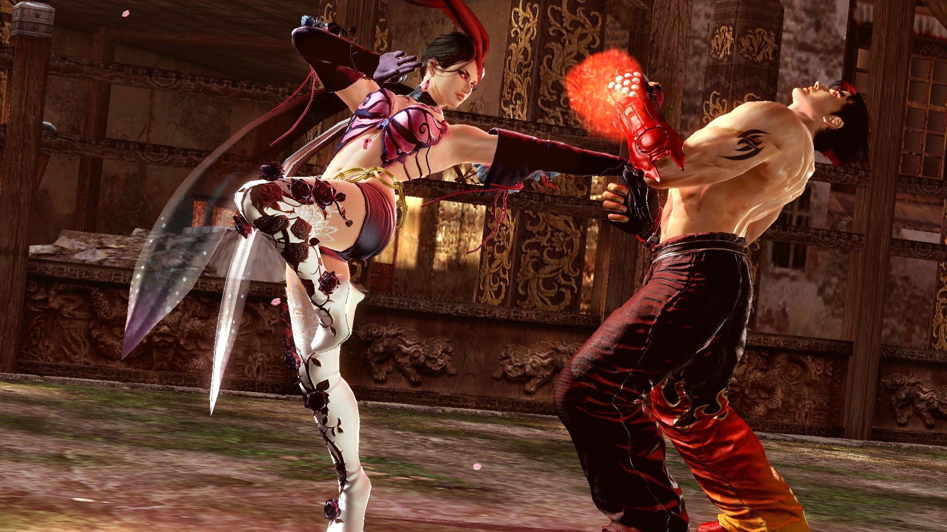 Как называется 3 игра. Теккен 6. Tekken 6 босс. Tekken 6 ps2. Теккен 6 Скриншоты.