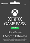 * XBOX GAME PASS ULTIMATE 1 МЕСЯЦ KEY USA TRIAL *