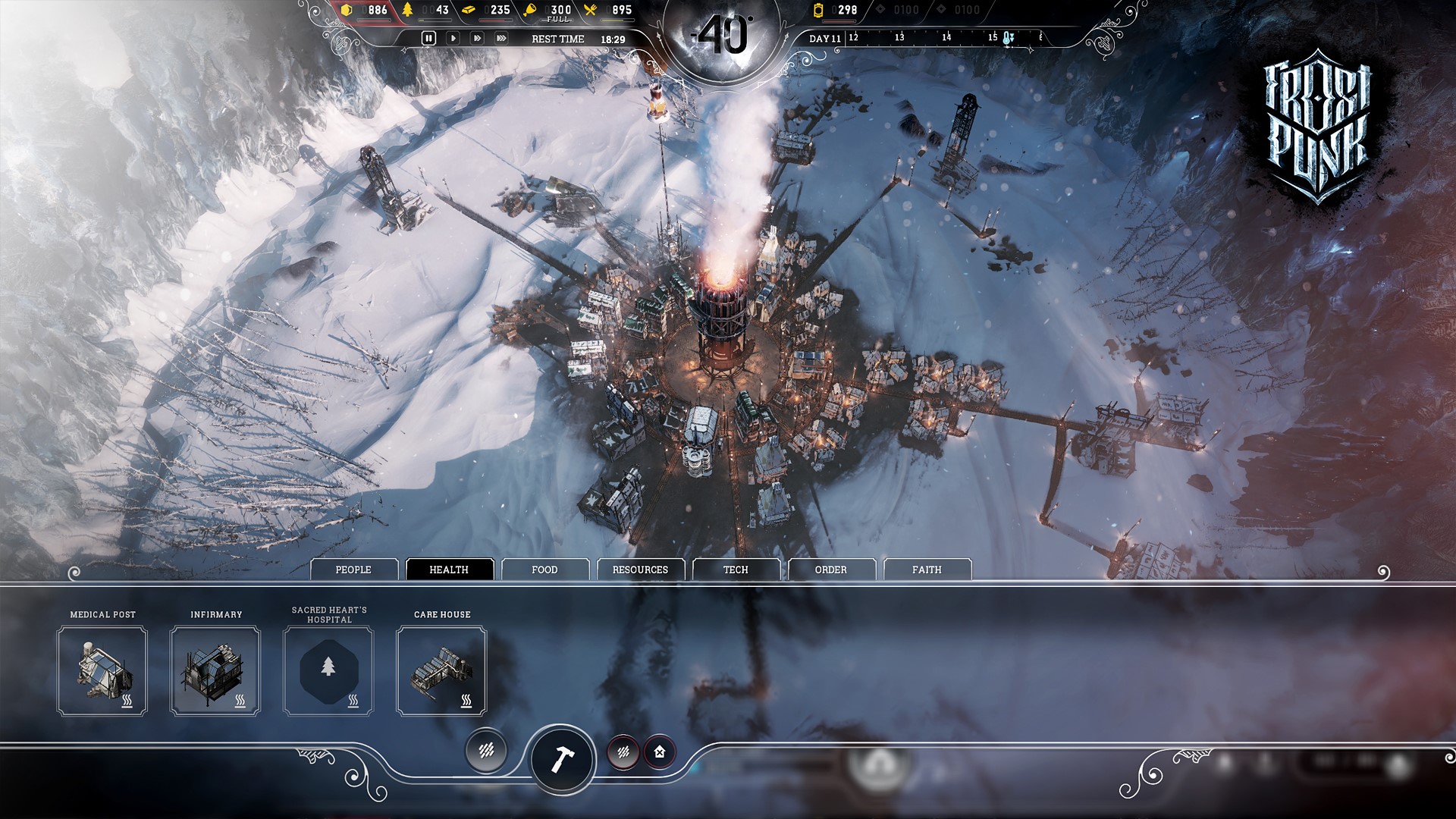 Скриншот Frostpunk (STEAM) RU+СНГ