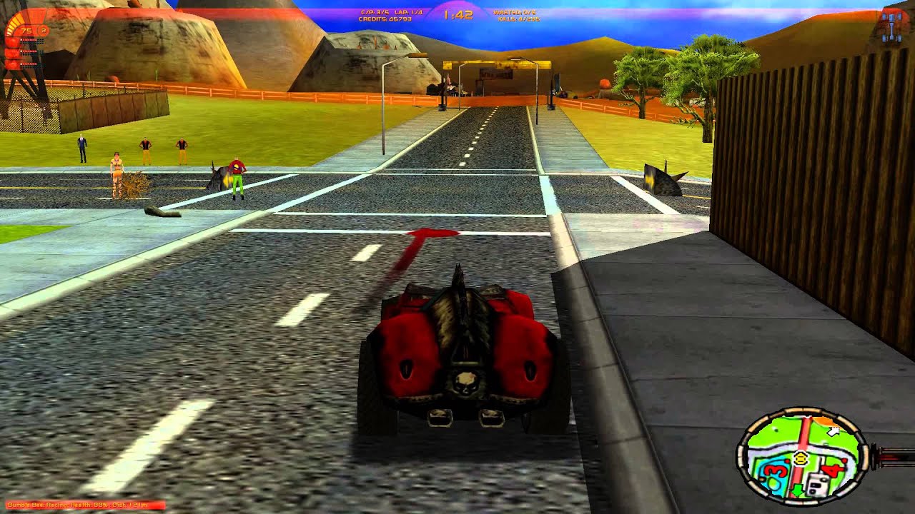 Скриншот Carmageddon TDR 2000 (PC)
