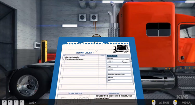 Скриншот Truck Mechanic Simulator