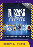 🟦 50€ Blizzard Gift Card  [EU] 🔑