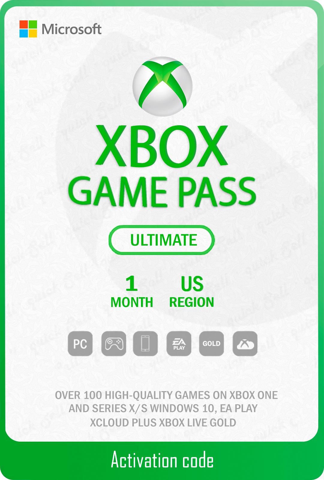 Фотография 🔑xbox game pass ultimate 1 месяц (продление)+ea🚀+🎁