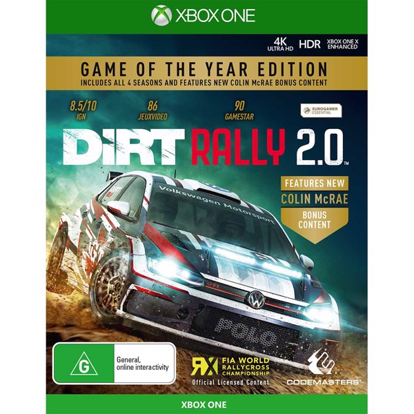 🎮DiRT Rally 2.0 - Game of the Year Edition XBOX ONE🔑