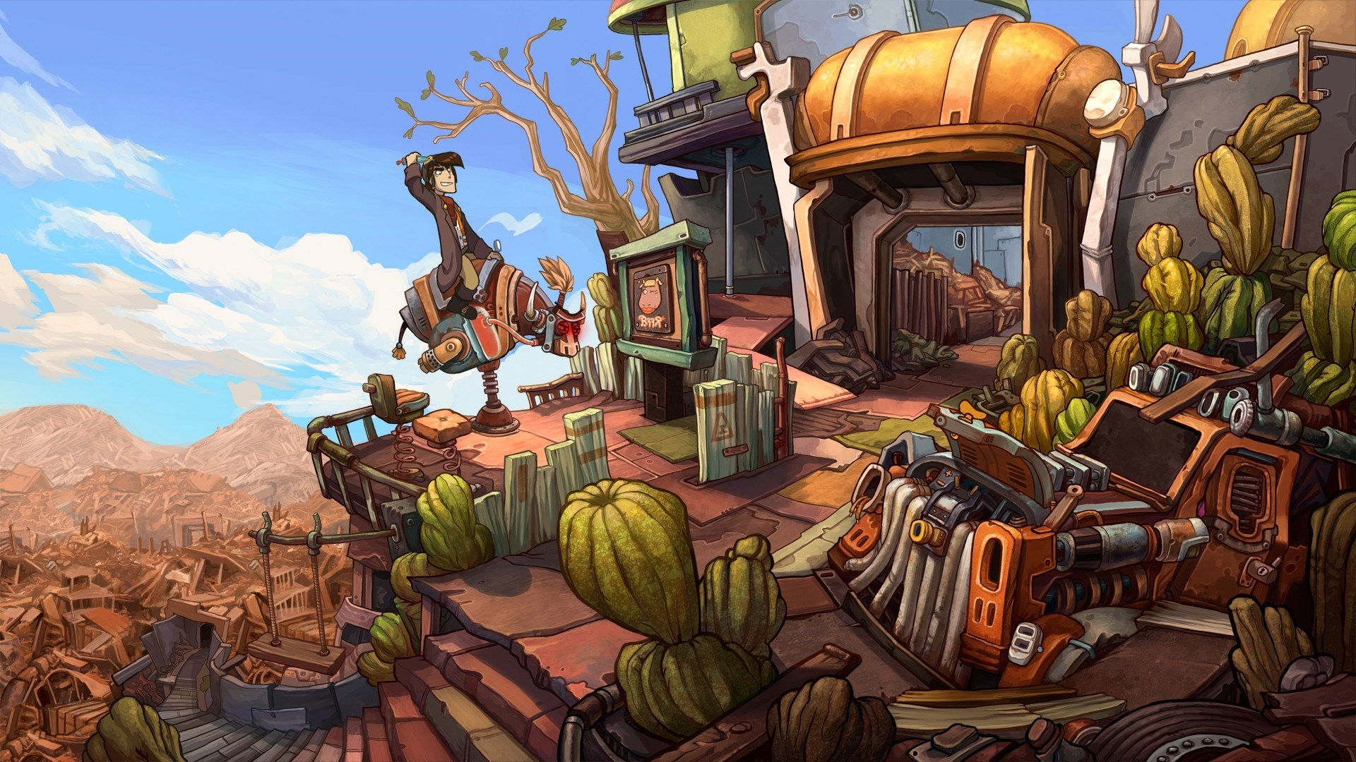 Chaos of deponia steam фото 49