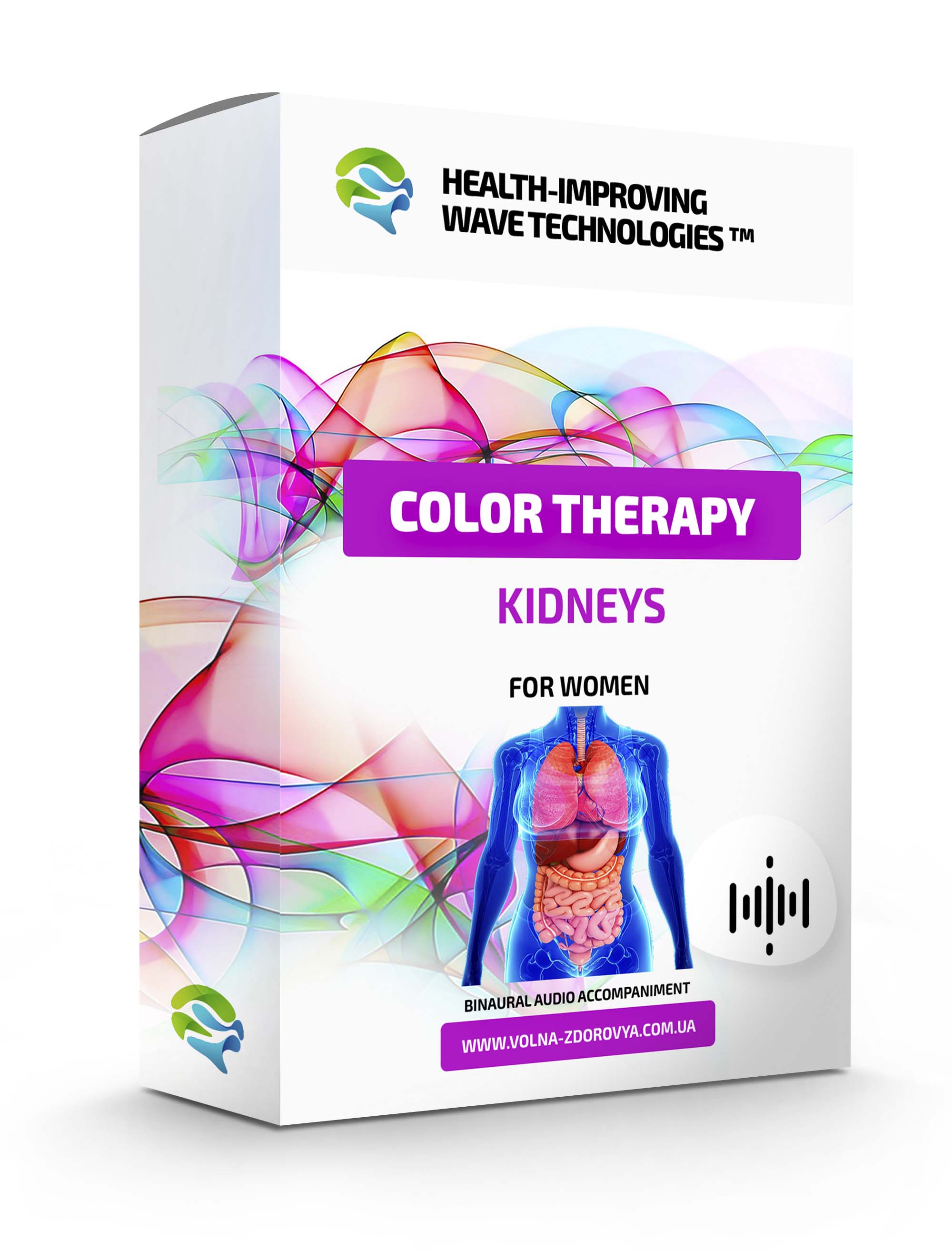 Сolor therapy - Kidneys. For women