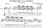 Goodbye my love goodbye (Демис Руссос) для гитары