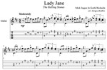 Lady Jane (The Rolling Stones) для гитары