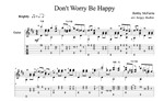 Don´t Worry Be Happy (Бобби Макферрин) для гитары