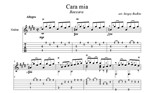 Cara Mia (Baccara) для гитары