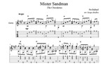 Mister Sandman (The Chordettes) для гитары