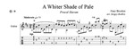 A Whiter Shade of Pale (Procol Harum) для гитары