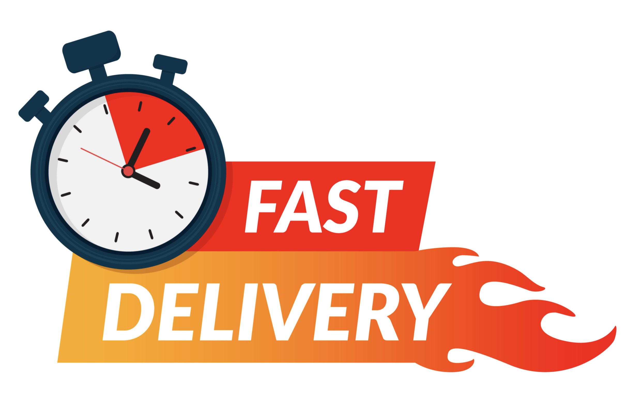 Fast delivery