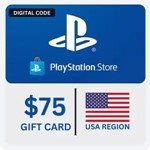 ⚡️Карта оплаты PlayStation Network (USA) 75$. ЦЕНА✅