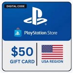 ⚡️Карта оплаты PlayStation Network (USA) 50$. ЦЕНА✅