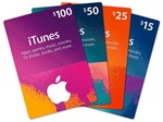 ⚡️ Подарочная карта Apple iTunes (US) 2-500$. ЦЕНА✅