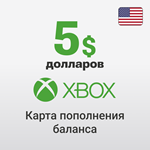 🟢 Xbox Карта Оплаты – 5 $ (США) Xbox Gift Card (USA)