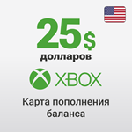 🟢 Xbox Карта Оплаты – 25 $ (США) Xbox Gift Card (USA)