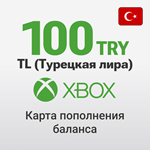 🟢 Xbox Карта Оплаты – 100 TRY (ЛИРЫ) Турция - irongamers.ru