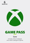 Xbox Game Pass Core  6 месяцев (Индия) 🔑 Ключ