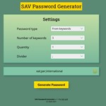 SAV Password Generator - irongamers.ru