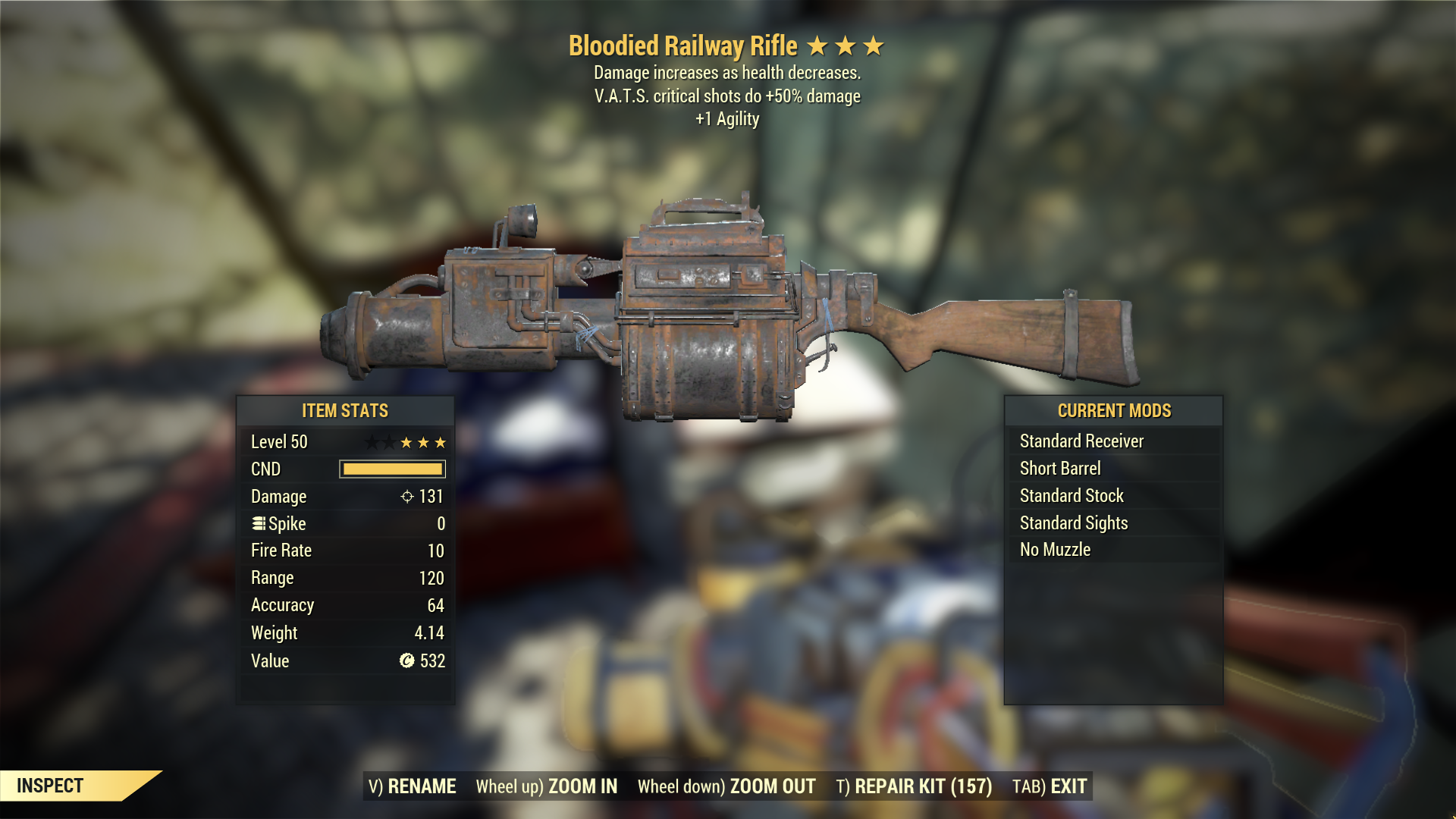 fallout 4 inspect weapon fallout 4 inspect weapon