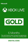 🟩Код XBOX LIVE Gold на 6 месяцев ПРОДЛЕНИЕ 0% комисс🌏