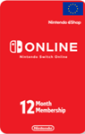 ♦️Код Nintendo Switch Online на 12 месяца EU🇪🇺 0%Fee