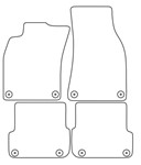 Audi A6 (C6) (08-11) Vector patterns for car mats - irongamers.ru