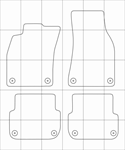 Audi A6 (C6) (04-08) Vector templates for car mats - irongamers.ru
