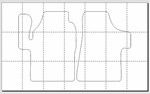 Mercedes-Benz Vito (Viano)(W639)(03-14) лекала ковриков