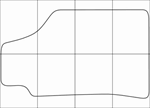 AUDI 80 B4 1991-1995  Vector patterns for car mats - irongamers.ru