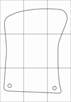 AUDI A3 Sportback 2004--  Vector patterns for car mats - irongamers.ru