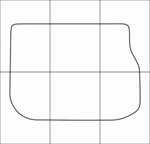 AUDI A4 1995-2000  Vector patterns for car mats - irongamers.ru