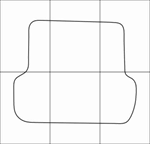 AUDI A4 2000-2008  Vector patterns for car mats - irongamers.ru
