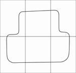 AUDI A4 2008--  Vector patterns for car mats - irongamers.ru