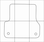 AUDI A6 2011--  Vector patterns for car mats - irongamers.ru