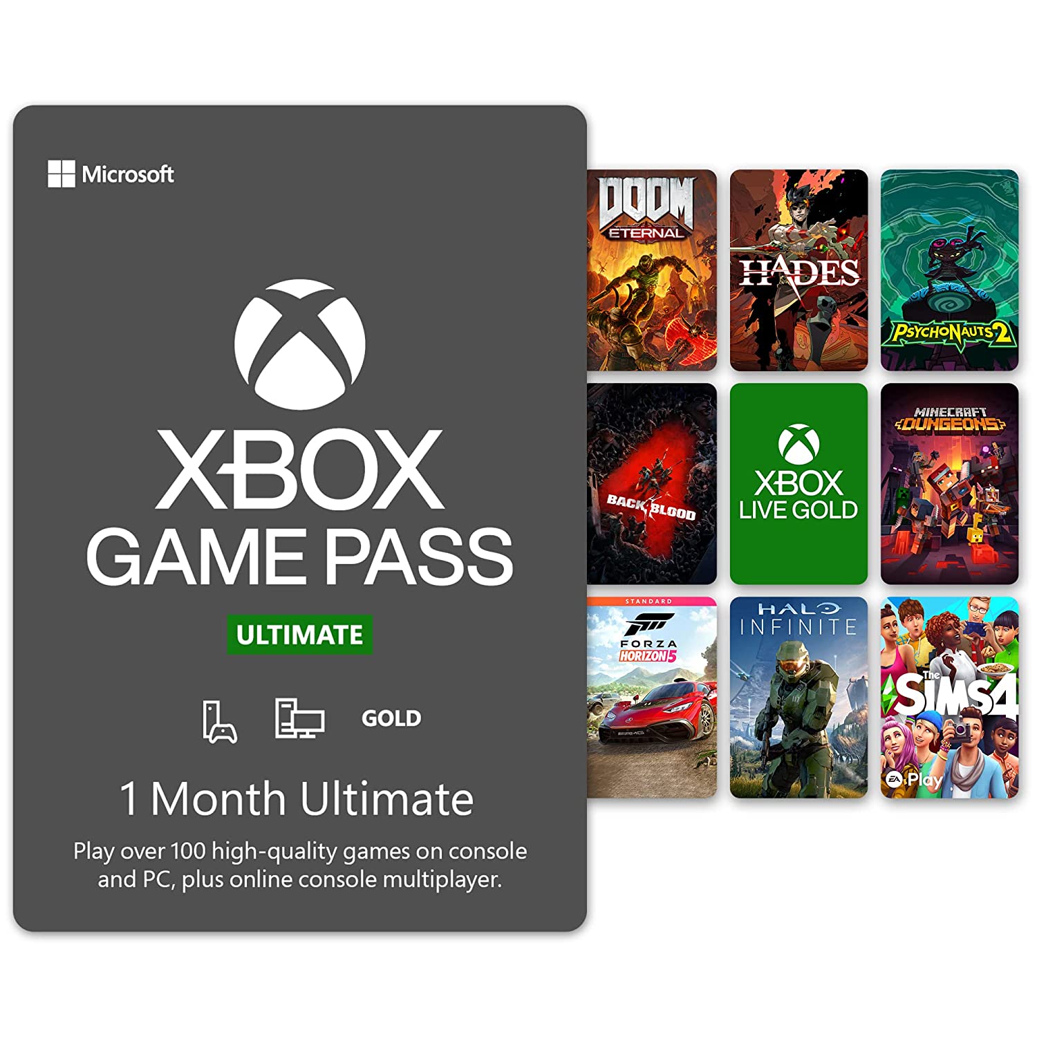 Карта для xbox game pass