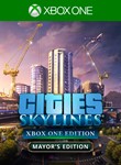 Cities: Skylines Mayor´s Edition XBOX ONE / X|S Ключ 🔑