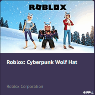 🔥KEY🔑 🆕 Roblox: Cyberpunk Wolf Hat🔥羅布洛克斯